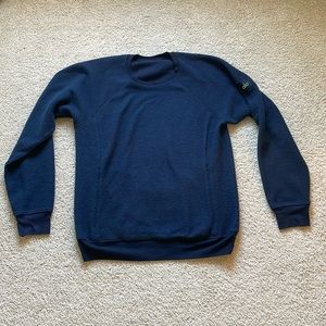Alo Triumph Crew Neck Sweatshirt - Navy